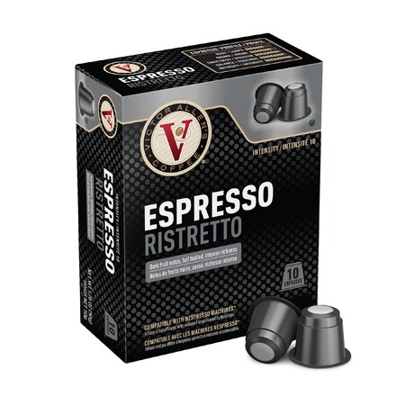 Victor Allen Ristretto Espresso Capsules, PK 80 FG017441